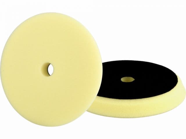 EXTOL PREMIUM Kotúč leštiaci penový pre DA žltý, 150x25mm, T80, na hlboké ryhy
