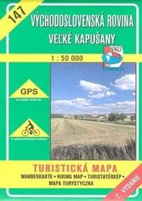 Východoslovenská rovina Veľké Kapušany 1:50 000 - autor neuvedený
