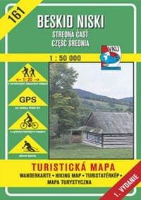 Beskid Niski Stredná časť 1:50 000 - autor neuvedený