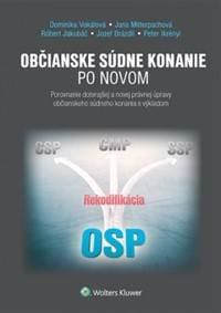 Občianske súdne konanie po novom - Dominika Vokálová, Jana Mitterpachová