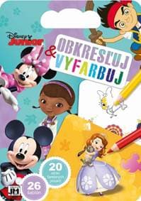 Obkresľuj a vyfarbuj - Junior - autor neuvedený