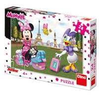Puzzle 24 Minnie v Paříži - autor neuvedený