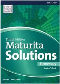 Maturita Solutions 3rd Edition Elementary Student´s Book CZ - autor neuvedený