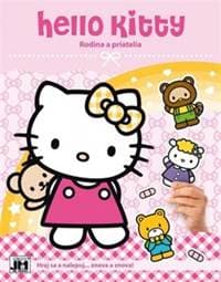 Samolepková knižka/ Hello Kitty Rodina a priatelia - Hello Kitty