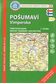 KČT 69 Pošumaví Vimpersko 1:50 000 - autor neuvedený