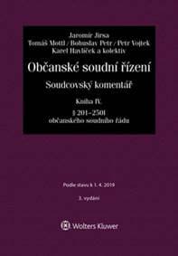 Občanské soudní řízení Kniha IV - Jaromír Jirsa