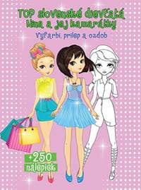 Top slovenské dievčatá Nina a jej kamarátky + 250 nálepiek - autor neuvedený