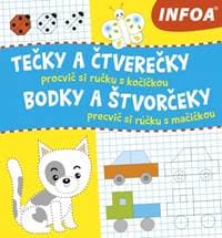 Precvič si rúčku s mačičkou- Bodky a štvorčeky - Sojáková Michaela