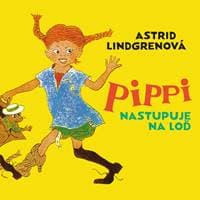 Audio kniha Pippi nastupuje na loď (CD) - CD