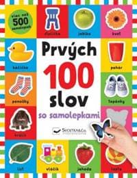 Prvých 100 slov so samolepkami - autor neuvedený