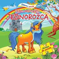 Jeden deň malého jednorožca - Zábava s puzzle - autor neuvedený