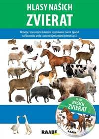 Hlasy našich zvierat + CD - Bachratá Jarmila