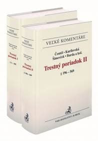 Trestný poriadok. Komentár (2 zväzky) - Lucia Kurilovská, Jozef Čentéš, Eduard Burda