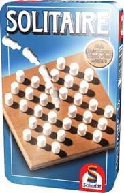 Hra Solitaire v plechové krabičce - autor neuvedený