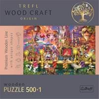Dřevěné puzzle Kouzelný svět 501 dílků - autor neuvedený