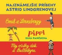 Audiokniha Set Najznámejšie príbehy A. Lindgrenovej (9CD) - Astrid Lindgrenová