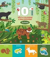 101 věcí k hledání a nalepování Zvířata - autor neuvedený