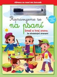 Pripravujeme se na psani - Smaž a hraj znovu, se stíratelnými stranami - autor neuvedený