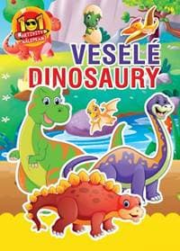 101 aktivity s nálepkami - Veselé dinosaury - autor neuvedený
