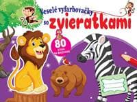 Veselé vyfarbovačky so zvieratkami - Skicár - autor neuvedený