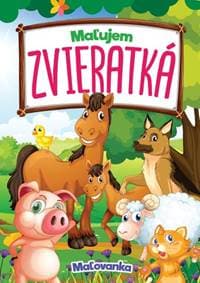 Maľujem zvieratká - Maľovanka - autor neuvedený