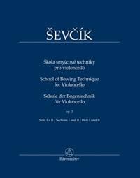 Škola smyčcové techniky pro violoncello - Otakar Ševčík