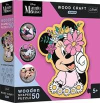 Wood Craft Junior puzzle Ve světě Minnie Mouse - autor neuvedený