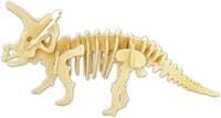 Dřevěné 3D puzzle Triceratops - autor neuvedený