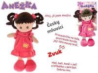 Panenka Anežka brunetka 36 cm - autor neuvedený