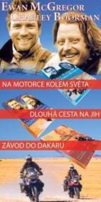 Balíček 3ks Na motorce kolem světa + Dlouhá cesta na jih + Závod do Dakaru - Ewan McGregor, Charley Boorman
