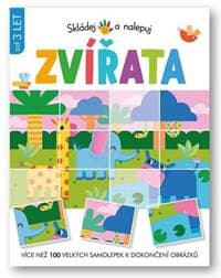 Skládej a nalepuj Zvířata - autor neuvedený