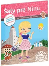 Šaty pre NINU - Kniha samolepiek - Potužníková Ema