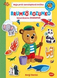 BRUMKO ROZUMKO: SPOZNÁVAME ZVIERATKÁ – Samolepková knižka - Davies Benji