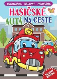 Hasičské autá na ceste - autor neuvedený