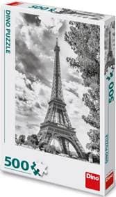 Puzzle 500 Černobílá Eiffelova věž - autor neuvedený
