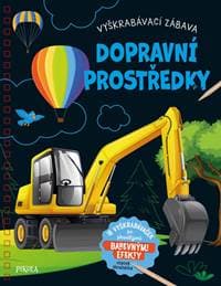 Vyškrabávací zábava: Dopravní prostředky - autor neuvedený