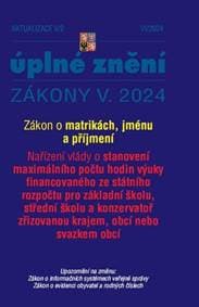 Aktualizace V/2 Zákon o matrikách, jménu a příjmení - autor neuvedený