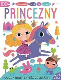Samolepky krok za krokem Princezny - autor neuvedený