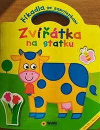 Zvířátka na statku Říkadla se samolepkami - autor neuvedený
