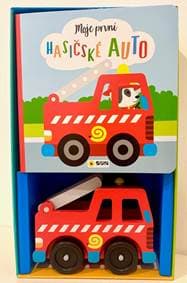 Moje první Hasičské auto (Dárkový box kniha s hračkou) - autor neuvedený