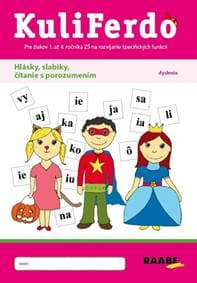 Kuliferdo – hlásky, slabiky, čítanie s porozumením, dyslexia PZ - Kolektív autorov