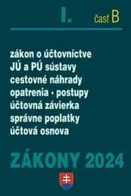 Zákony I B 2024 Účtovné zákony - autor neuvedený