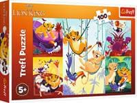 Puzzle Odvážný Lví král - autor neuvedený