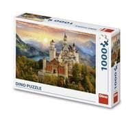 Puzzle 1000 Malovaný Neuswanstein - autor neuvedený
