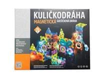 Kuličkodráha magnetická se světlem 75ks - autor neuvedený