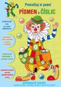 Precvičuj si písmena a číslice: Klauni - autor neuvedený