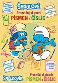 Šmoulové Procvičuj si psaní písmen a číslic - autor neuvedený