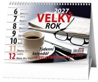 Velký rok 2027 - stolní kalendář - autor neuvedený