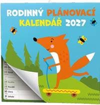 Rodinný plánovací kalendář 2027 - nástěnný kalendář - autor neuvedený
