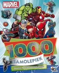1000 samolepiek s aktivitami Marvel - autor neuvedený